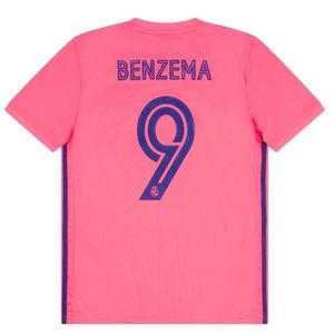 **SOLD** 2020/21 Karim Benzema Real Madrid away kit